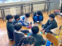 6年生 こどもライフプランの様子