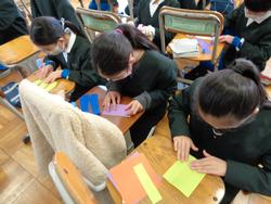 こどもライフプラン（6年生）の様子