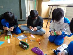 6年生 こどもライフプランの様子