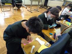 6年生 こどもライフプランの様子