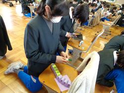 6年生 こどもライフプランの様子