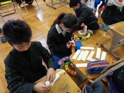 6年生 こどもライフプランの様子