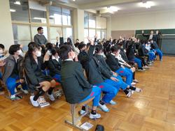 6年生 こどもライフプランの様子