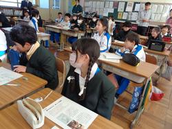 4年生国語の授業（研究授業）