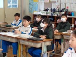 4年生国語の授業（研究授業）