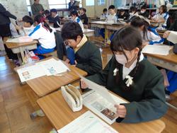 4年生国語の授業（研究授業）