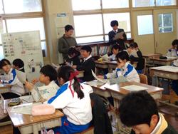 4年生国語の授業（研究授業）