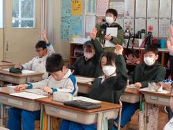 4年生国語の授業（研究授業）