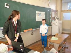 4年生国語の授業（研究授業）