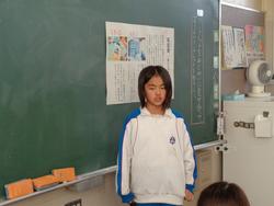 4年生国語の授業（研究授業）