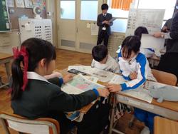 4年生国語の授業（研究授業）