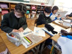 4年生国語の授業（研究授業）