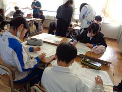 4年生研究授業の様子