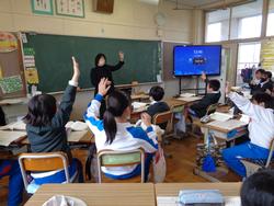5年生国語の授業（研究授業）