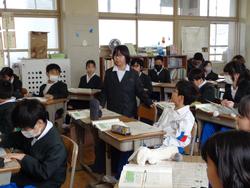 5年生国語の授業（研究授業）