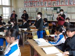 5年生国語の授業（研究授業）