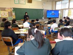 5年生国語の授業（研究授業）