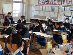 5年生国語の授業（研究授業）