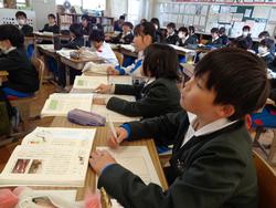 5年生国語の授業（研究授業）