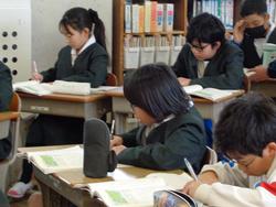 5年生国語の授業（研究授業）