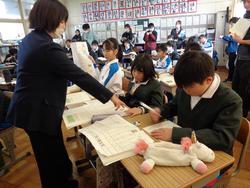 5年生国語の授業（研究授業）