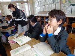 5年生国語の授業（研究授業）