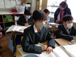 5年生国語の授業（研究授業）