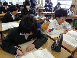 5年生国語の授業（研究授業）