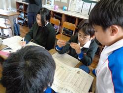 5年生国語の授業（研究授業）