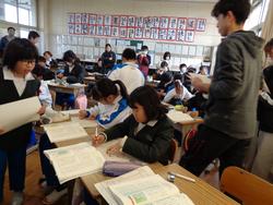 5年生国語の授業（研究授業）