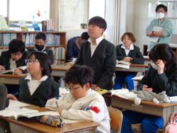 5年生国語の授業（研究授業）