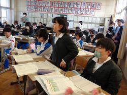 5年生国語の授業（研究授業）