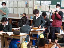 5年生国語の授業（研究授業）