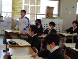 5年生国語の授業（研究授業）