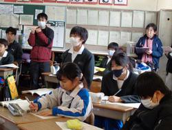 5年生国語の授業（研究授業）