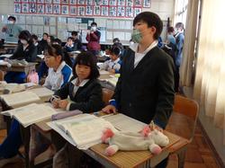 5年生国語の授業（研究授業）