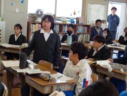 5年生国語の授業（研究授業）
