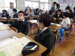 5年生国語の授業（研究授業）