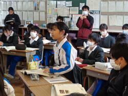5年生国語の授業（研究授業）