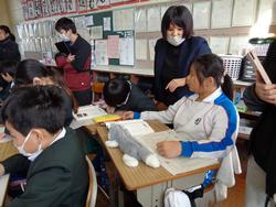 5年生国語の授業（研究授業）