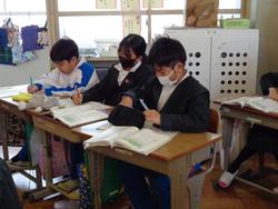 5年生国語の授業（研究授業）