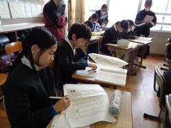 5年生国語の授業（研究授業）