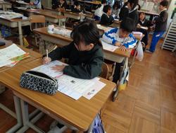 2年生国語の授業