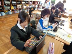 2年生国語の授業