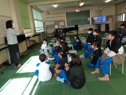 4年生音楽の授業