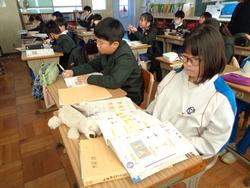 6年生外国語の授業