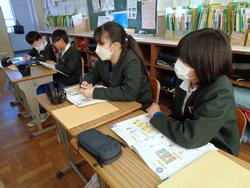 6年生外国語の授業