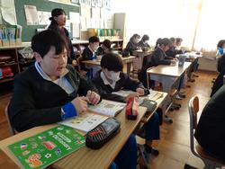 6年生外国語の授業