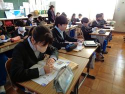 6年生外国語の授業