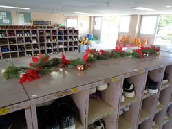 PTAよりクリスマス飾りのプレゼント